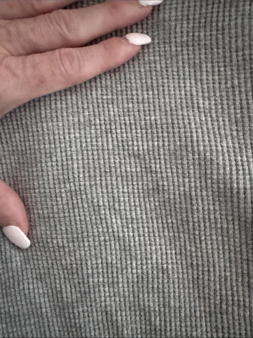 Gray Thermal Long-Sleeve Top men’s extra small